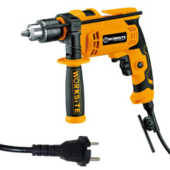 WORKSITE Industrial Impact Drill 650W Power Tools Wood Steel Diamond Drill Driver Machine 13mm Chuck Hand Electric Impact Drill