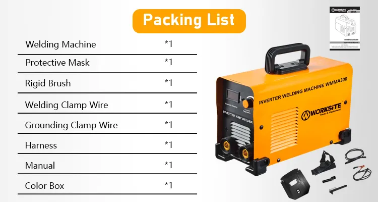 Poste à souder Worksite Maroc