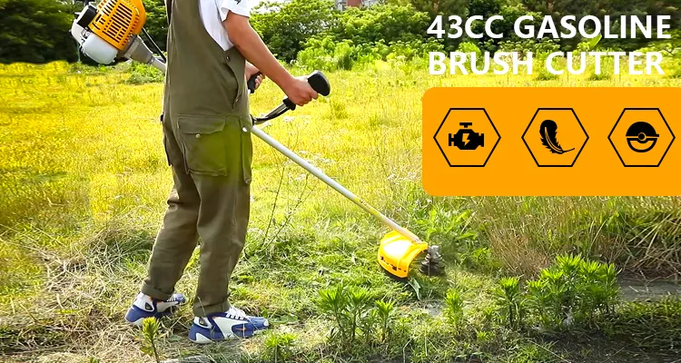 Débroussailleuse thermique professionnelle 43CC Worksite Maroc