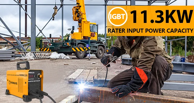 Poste à souder 11.3KW Worksite Maroc