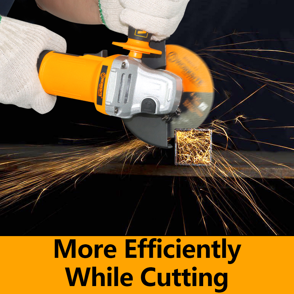 WORKSITE Metal Cutting Discs Wheels Angle Grinder Cut Off Wheel 5 Inch