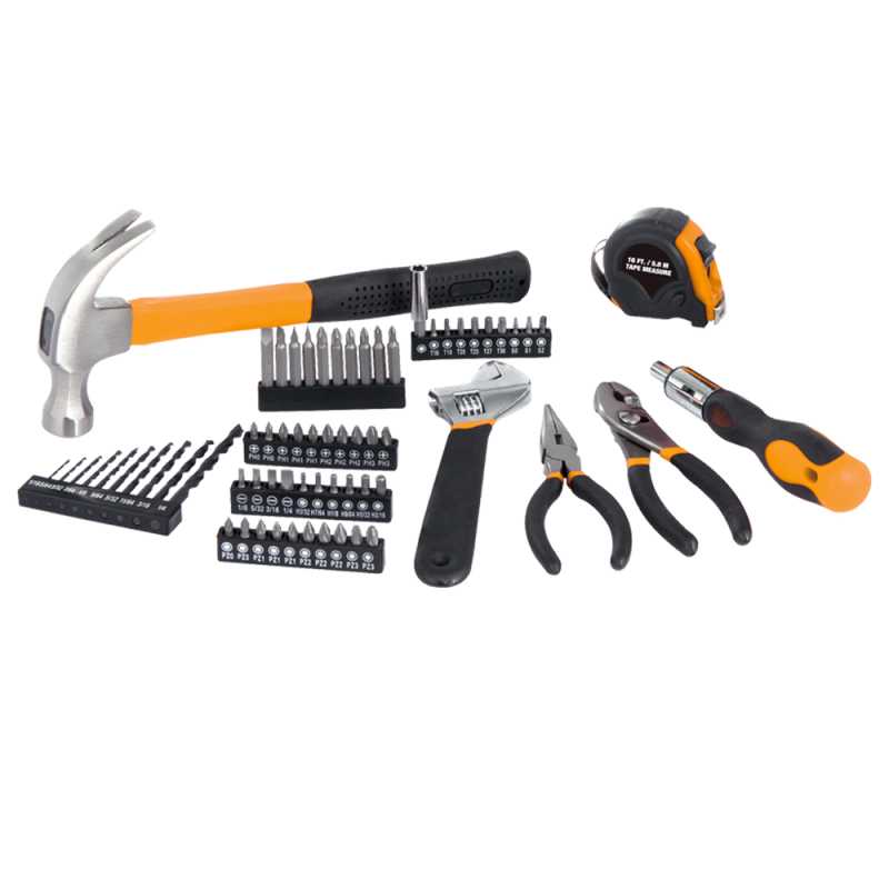 WORKSITE 20V Cordless Drill Set 70Pcs with Hand Tools Screwdriver Bits Hammer Battery Drill Combo Kit