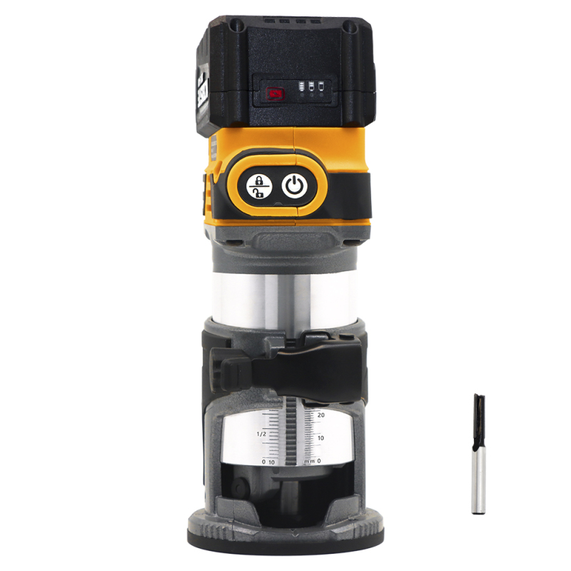 WORKSITE Cordless Palm Router Machine Hand Wood Trimmer Battery 20V Brushless Battery Drywall Cordless Router