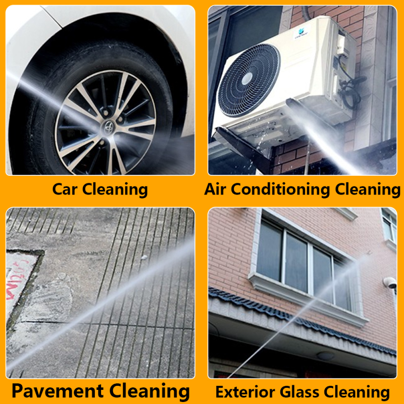 WORKSITE Electric 220V High Pressure Car Washer Water Cleaner Machine 2000W Power Washer Mini High Pressure Washer