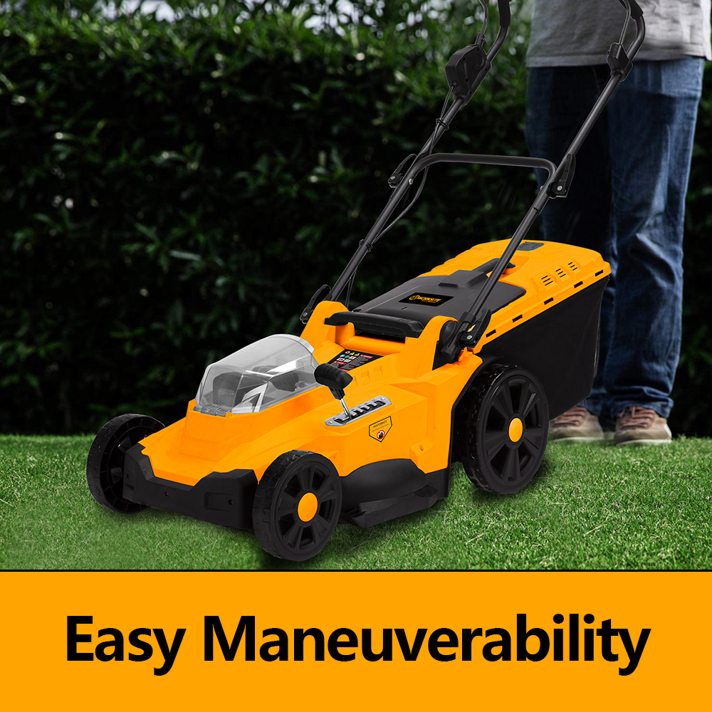 Rechargeable mower best sale