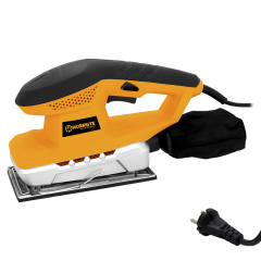 WORKSITE 220V Electric Sander Machine Wood Floor DIY Sander 200W Portable Handheld Sheet Finishing Sander