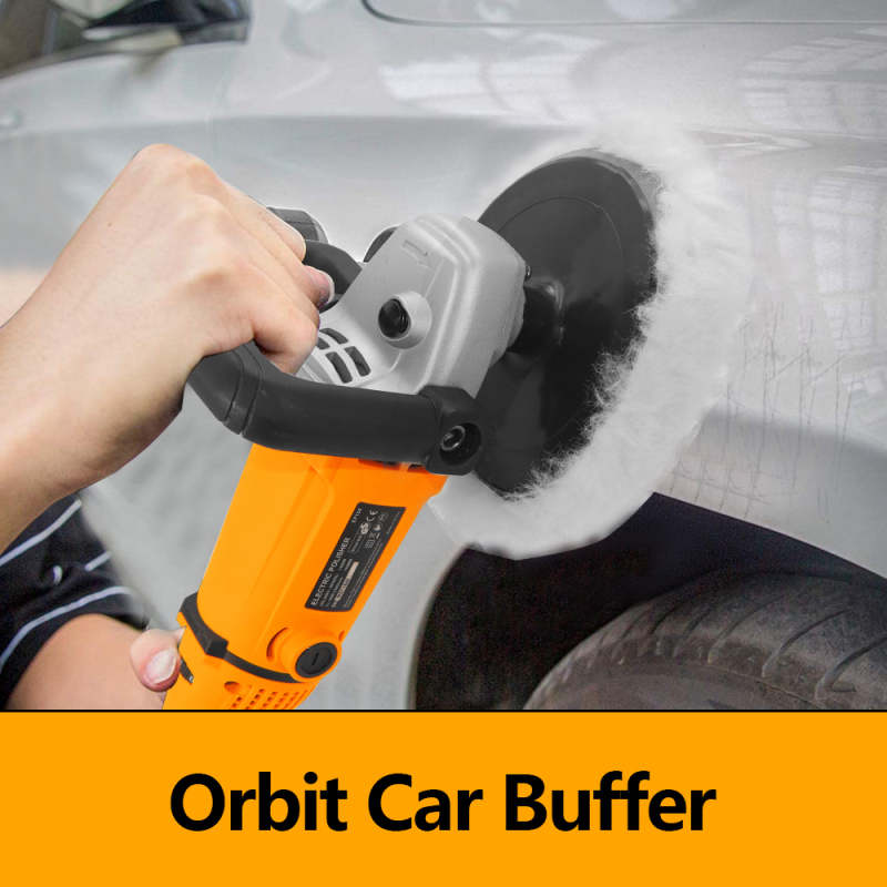 WORKSITE 7 Detail Polisher Buffer Electric Car Floor Polishing Machine  Waxing Tools Surface Dustless Flex Mini Corded Polisher,Corded Power Tools