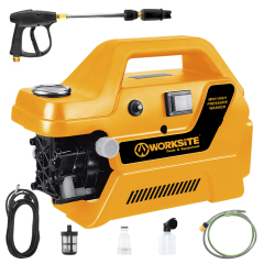 WORKSITE Electric 220V High Pressure Car Washer Water Cleaner Machine 2000W Power Washer Mini High Pressure Washer