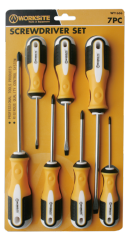 WORKSITE 7Pcs Screwdriver Set Precision Screwdriver Set Hand Tools Repair Mini Screwdriver Set