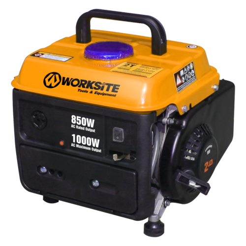 WORKSITE 3000RPM Portable Generator Gasoline 1000W Gasoline Generator,Equipment