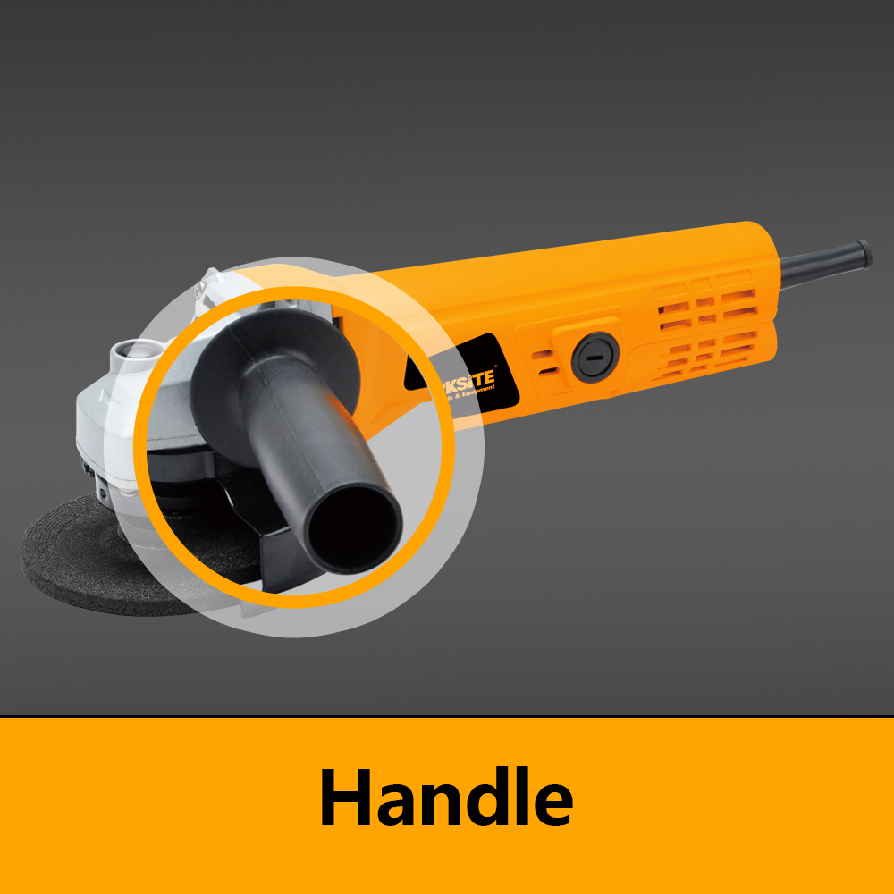 WORKSITE Electric Angle Grinder Machine Handle Tools Cutter Grinders Mini  Small Portable Professional Corded Angle Grinder 100mm,Corded Power Tools