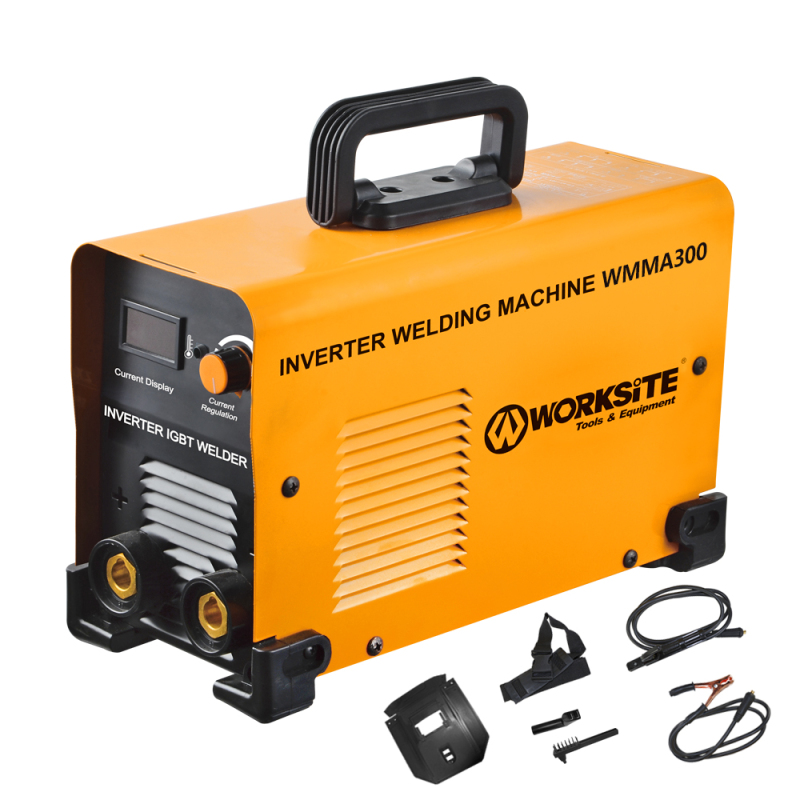 WORKSITE DC Inverter Welding Machine Manufacturers Metal Works Mini Portable Digital Inverter Aluminum 300Apm Welding Machine