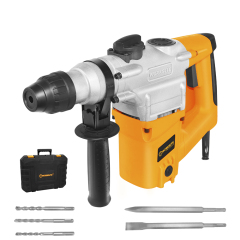 WORKSITE Professional 26mm Rotary Hammer Machine Hardware Power Tools 1050W Electric Heavy Duty SDS Rotary Hammer Drill