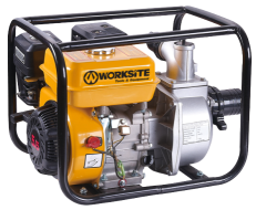 WORKSITE 5.5HP Water Pump Gasoline Engine 163cc 4 Stroke High Pressure 2" Gasoline Water Pump