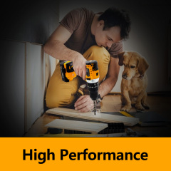 WORKSITE Brushless Cordless Hammer Drill 20V Battery 1/2” 2 Speed Driving Drilling Tools Power Drill Machine