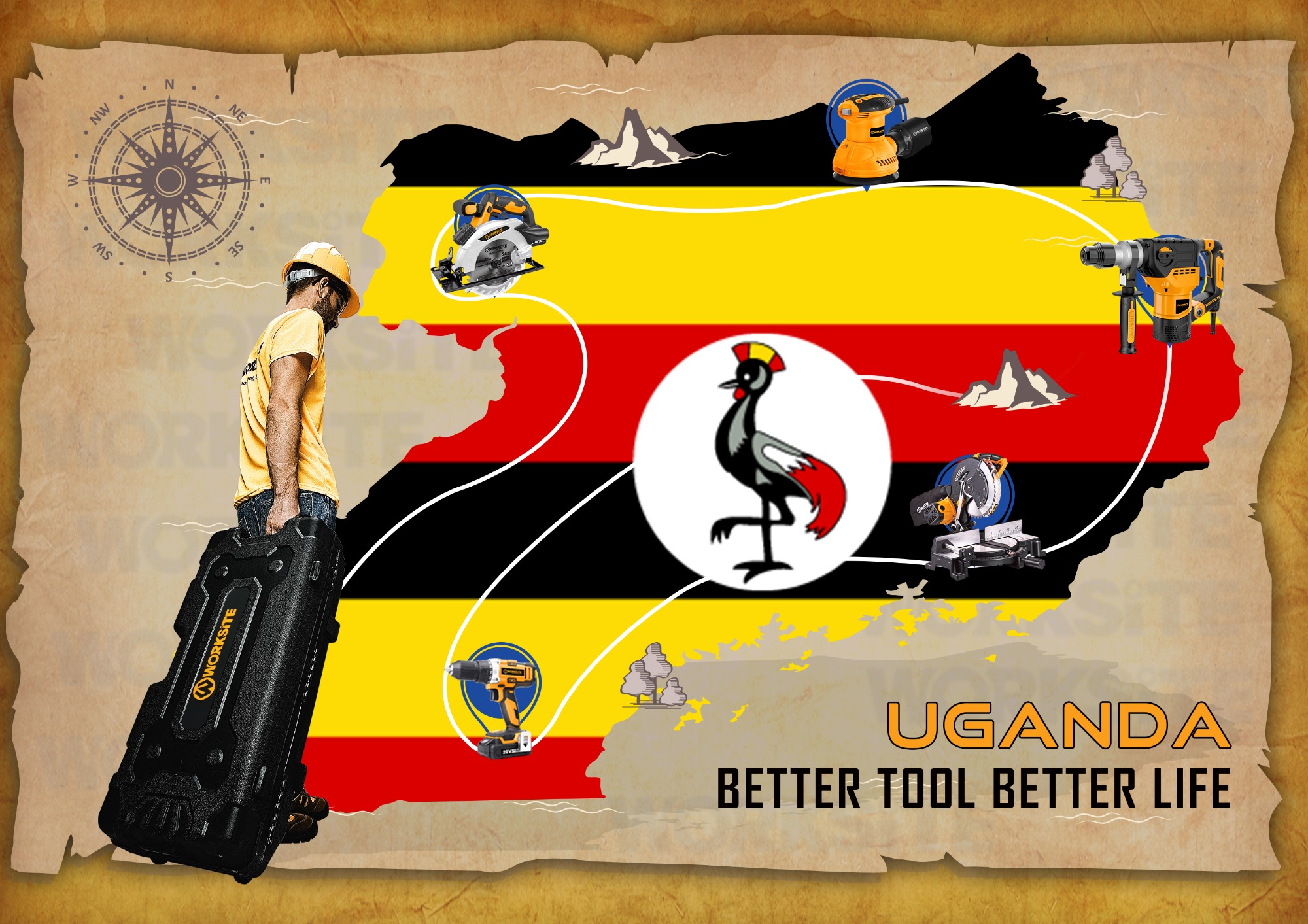The Fourth Stop: Business trip to visit customers in Uganda