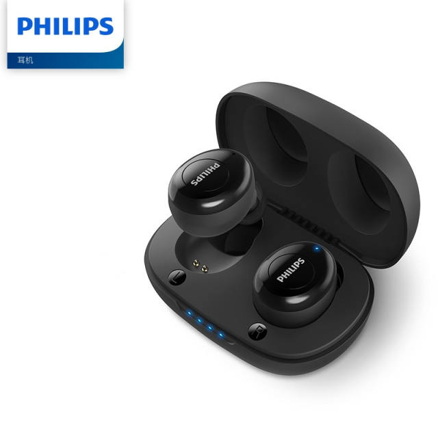 Philips TAUT102 True Wireless in-Ear Earbuds Bluetooth 5.0 Headphone, TWS Stereo with 3+9 Hours Playtime, Multifunction Button + Smart Pairing