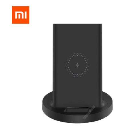 Xiaomi Vertical Wireless Charger 20W/55W Max Flash Charging Qi Compatible Multiple Safe Stand Horizontal for Mi 9 (20W) MIX 2S