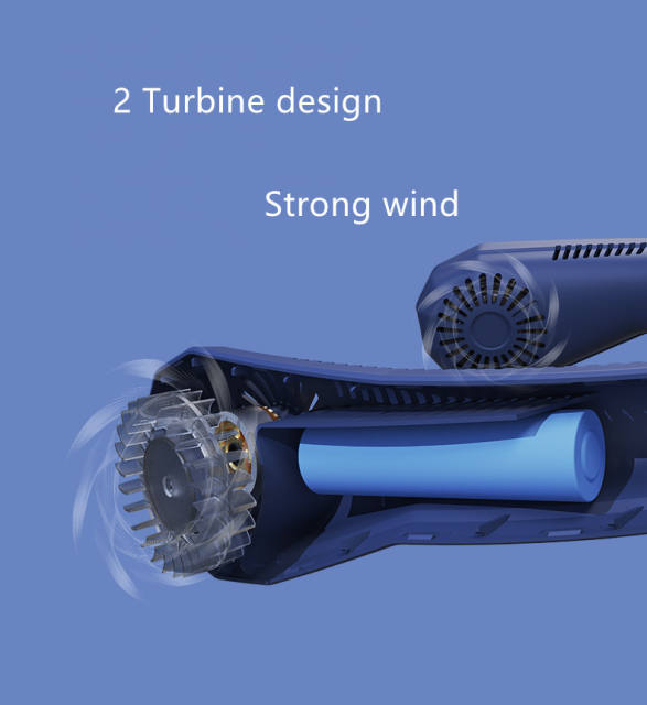2022 Wearable 4000mAh Cooling Fan Outdoor Rechargeable Sport Mini Portable Hanging Neck Fan