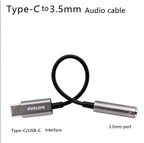 Philips SWR1504I/93 Type-C to 3.5mm Audio cable