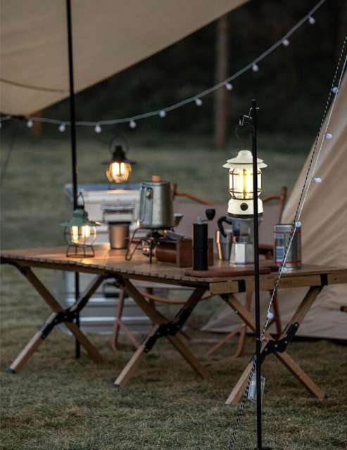 New Retro Camping Lights Outdoor Multifunctional Camping Tent Lights