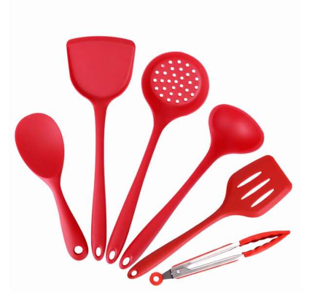 Silicone food Grade Baking Tools Soft Pastry Butter Batter Mixing Cooking Silicone Spatula Scraper