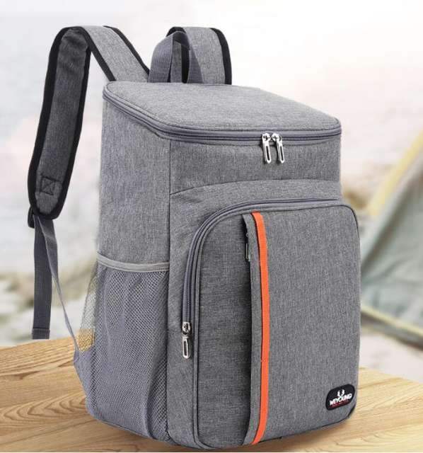 Multifunctional outdoor picnic insulation fresh-keeping backpack leak-proof shoulder ice bag