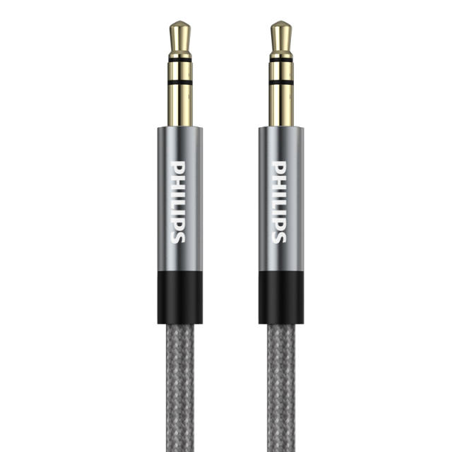 Philips 3.5MM Audio Cable Listening Male to Male Focuses Cable Phone Car Speaker MP4 Headphone Audio AUX Cables