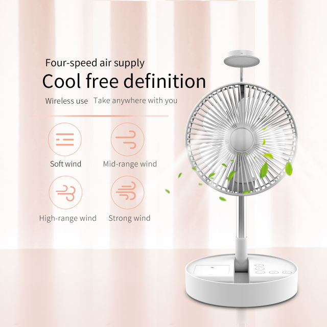 Basics 4 Speed Small Room Air Circulator Fan