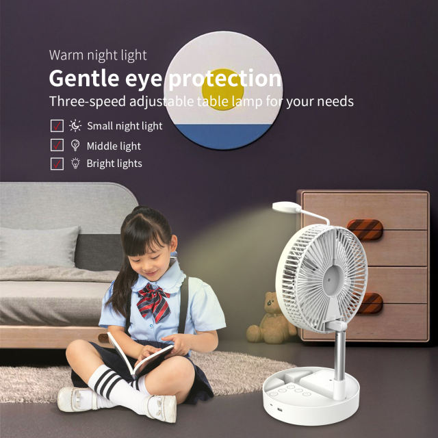 Basics 4 Speed Small Room Air Circulator Fan