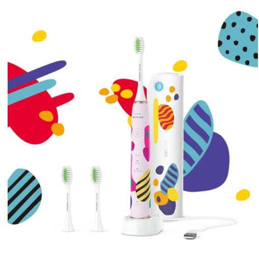Philips electric toothbrush sonic vibration toothbrush adult charging couple models with travel box HX6730 upgrade Dior co-designer joint model HX2462/02
