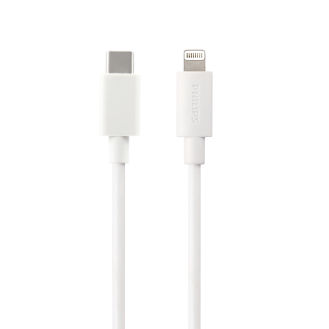 Philips iPhone Fast Charger Lightning Cable Apple MFi Certified USB-C to Lightning Cable SWR1003
