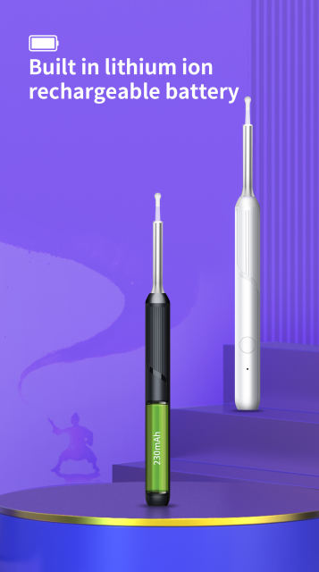 Smart visual ear spoon