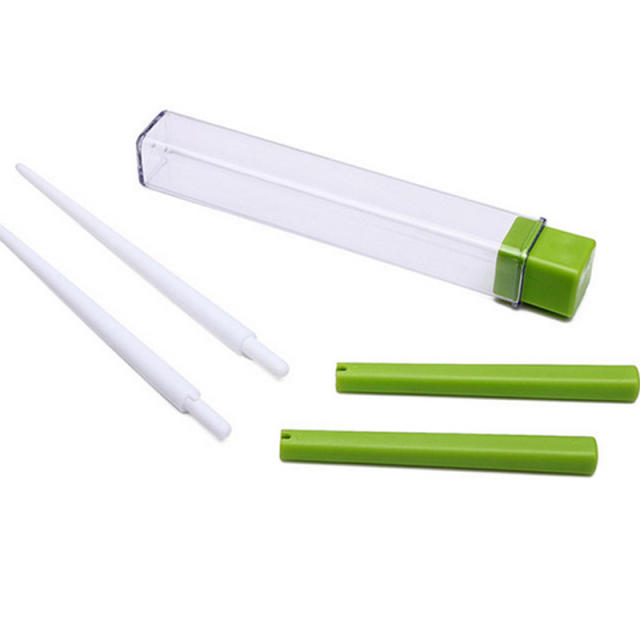 Test tube packing foldable chopsticks