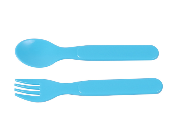 Portable kids spoon and forks