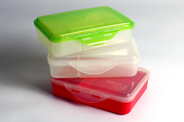 Double ear buckle lunch box