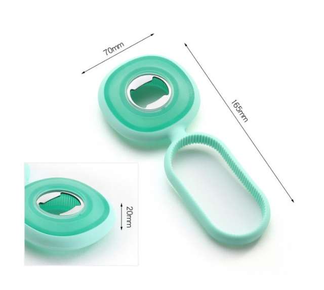 Silicone bottle beer opener