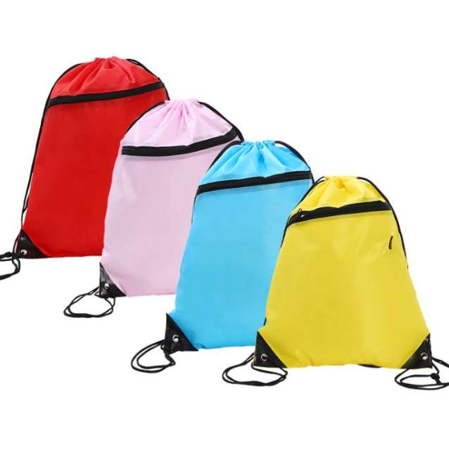 OEM polyester zipper backpacks