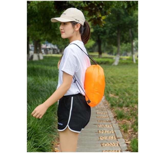 OEM Polyester Waterproof Sports Drawstring Backpack Bag