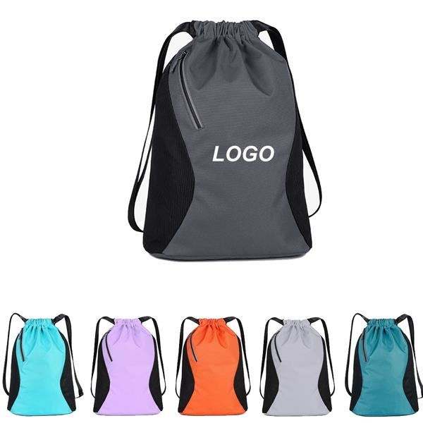 Drawstring Backpack Sports Sackpack