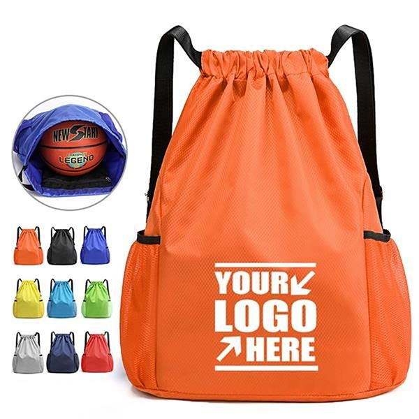 Drawstring basketball Backpack