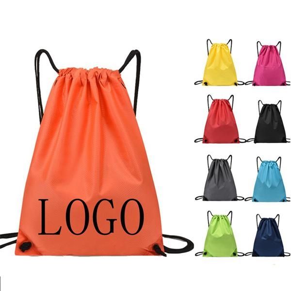 Drawstring Backpack Sports Gym Bag Sportpack Oxford