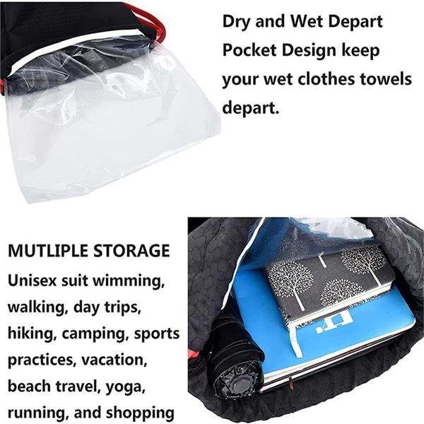 Waterproof Drawstring Sports Bag