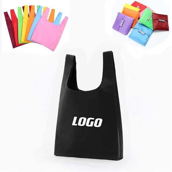 Foldable reusable shopping bags