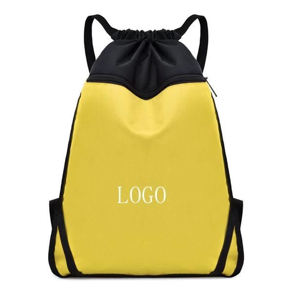 Drawstring Backpack Sports Gym Bag Travel Sportpack