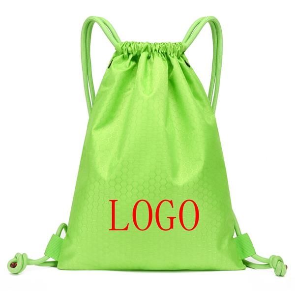 Drawstring Backpack Sports Gym String Bag Travel Daypack