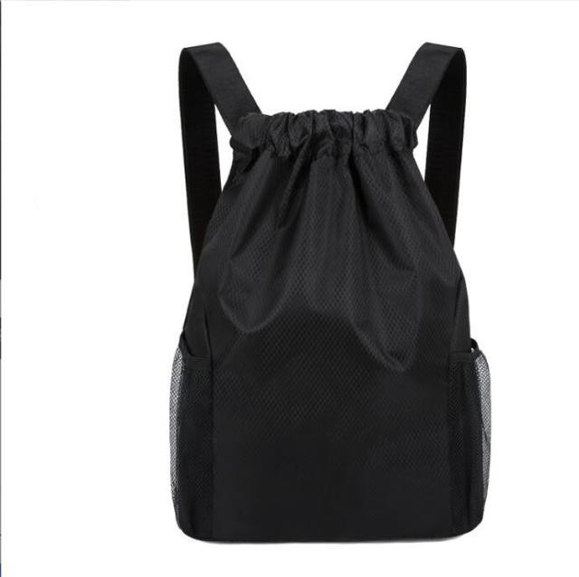 Double shoulder drawstring logo Storage bag