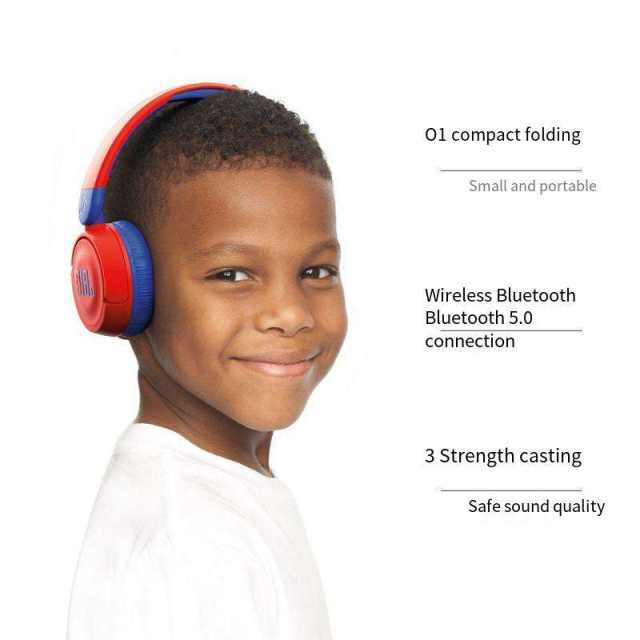 New arrivals 2023 Original for JBL JR 310 BT ANC for Children TWS True Wireless Stereo HD Voice HIFI Headphone