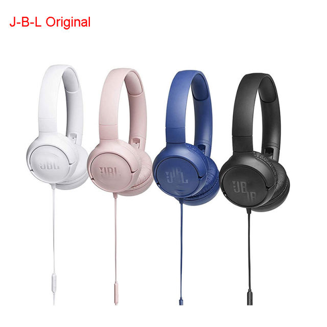 Original Jbl T500 Wireless BT Headphone Tune t500 Deep Bass Sport Running Earphones Handsfree Mic Foldable Headset