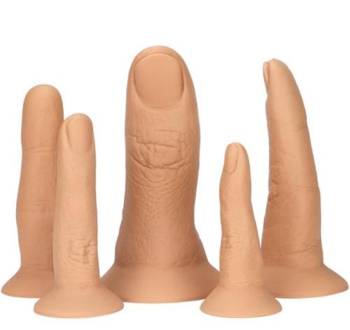Dual Layered Soft feeling Silicone Fingers